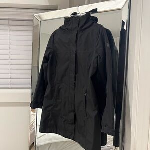 WOMENS HELLY HANSEN XS BLACK COAT